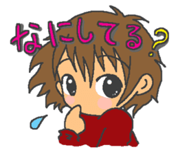 Over Reaction Girl sticker #3177081