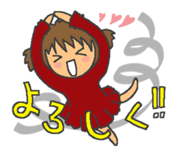 Over Reaction Girl sticker #3177083