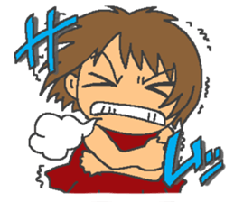 Over Reaction Girl sticker #3177085