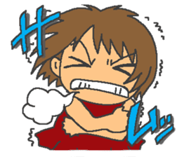 Over Reaction Girl sticker #3177085