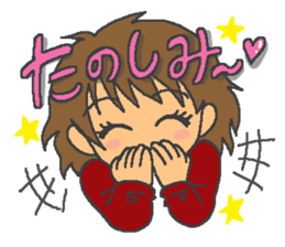 Over Reaction Girl sticker #3177090