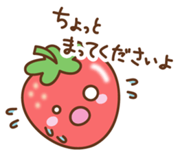 pretty strawberry sticker #3177215
