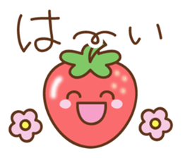 pretty strawberry sticker #3177227