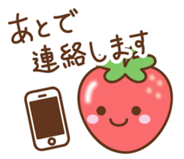 pretty strawberry sticker #3177230