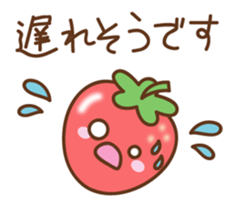 pretty strawberry sticker #3177244