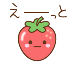 pretty strawberry sticker #3177246