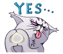 Mewko the Jaded Kitty sticker #3177411