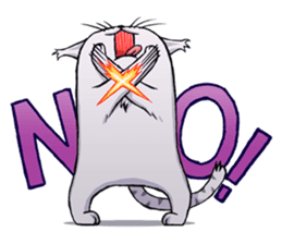 Mewko the Jaded Kitty sticker #3177412