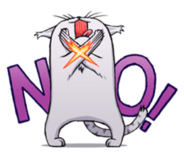 Mewko the Jaded Kitty sticker #3177412