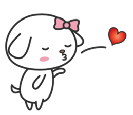 bear and dog sticker #3177509