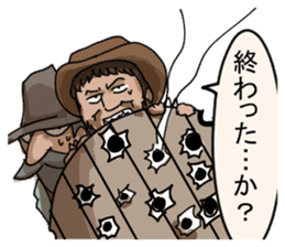 Drunk in Westerns sticker #3177783