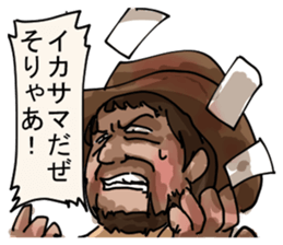 Drunk in Westerns sticker #3177785