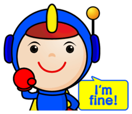 Welcome to Earth, Happy Eight!(English) sticker #3178093