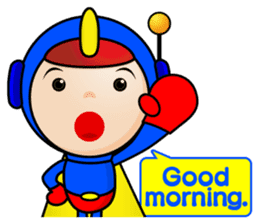 Welcome to Earth, Happy Eight!(English) sticker #3178094