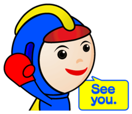 Welcome to Earth, Happy Eight!(English) sticker #3178096