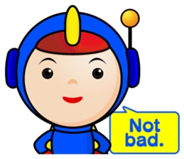 Welcome to Earth, Happy Eight!(English) sticker #3178100