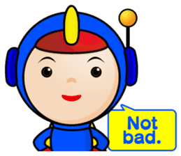 Welcome to Earth, Happy Eight!(English) sticker #3178100