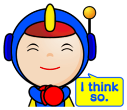 Welcome to Earth, Happy Eight!(English) sticker #3178103