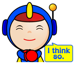 Welcome to Earth, Happy Eight!(English) sticker #3178103