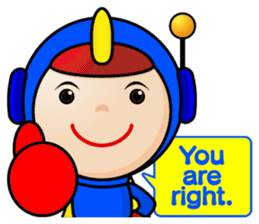 Welcome to Earth, Happy Eight!(English) sticker #3178105