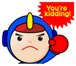 Welcome to Earth, Happy Eight!(English) sticker #3178109