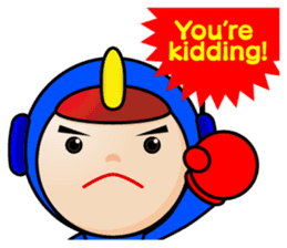 Welcome to Earth, Happy Eight!(English) sticker #3178109