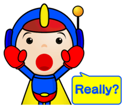 Welcome to Earth, Happy Eight!(English) sticker #3178115