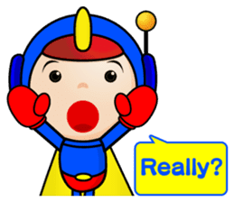 Welcome to Earth, Happy Eight!(English) sticker #3178115