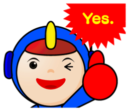 Welcome to Earth, Happy Eight!(English) sticker #3178121