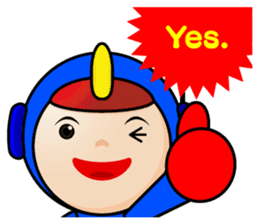 Welcome to Earth, Happy Eight!(English) sticker #3178121