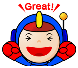 Welcome to Earth, Happy Eight!(English) sticker #3178124