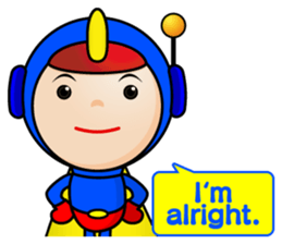 Welcome to Earth, Happy Eight!(English) sticker #3178127