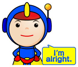 Welcome to Earth, Happy Eight!(English) sticker #3178127