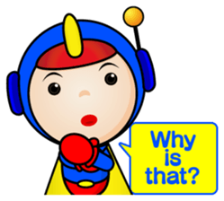 Welcome to Earth, Happy Eight!(English) sticker #3178130