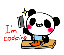 Panda is Busy! sticker #3178213