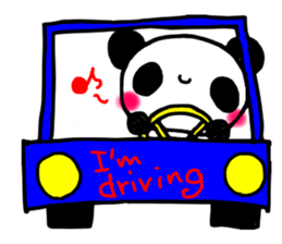 Panda is Busy! sticker #3178214
