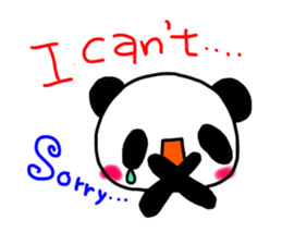 Panda is Busy! sticker #3178219