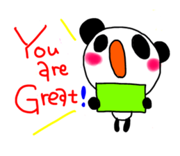Panda is Busy! sticker #3178222