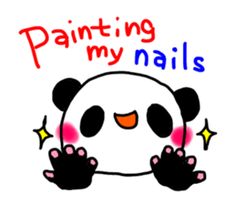 Panda is Busy! sticker #3178223