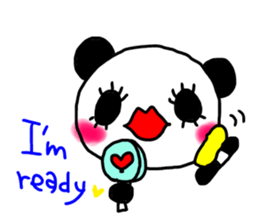 Panda is Busy! sticker #3178226