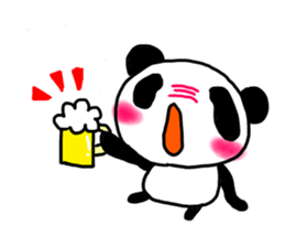 Panda is Busy! sticker #3178227
