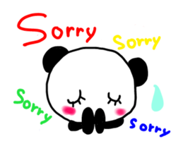 Panda is Busy! sticker #3178229