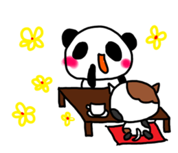 Panda is Busy! sticker #3178231