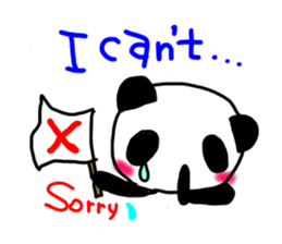 Panda is Busy! sticker #3178235