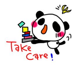 Panda is Busy! sticker #3178238
