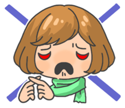 Kubiko-san sticker #3178462