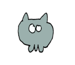 Capricious cat! sticker #3178779