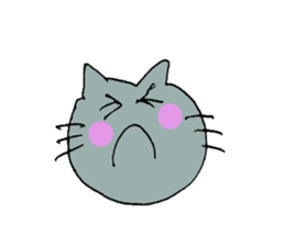 Capricious cat! sticker #3178784