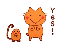 Nukuneko and Mogu-chan sticker #3178940