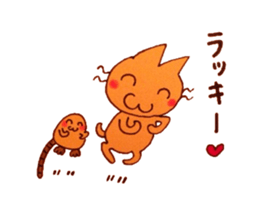Nukuneko and Mogu-chan sticker #3178942